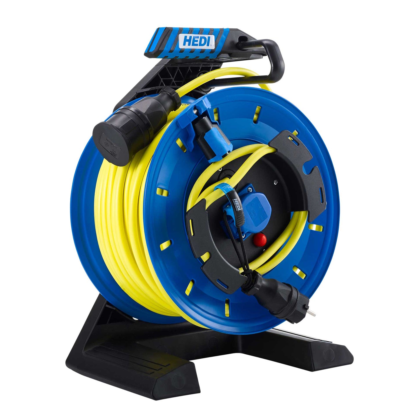 HEDI Vollkunststoff-Gerätekabeltrommel Generation 7 Champion | AT-N07V3V3-F