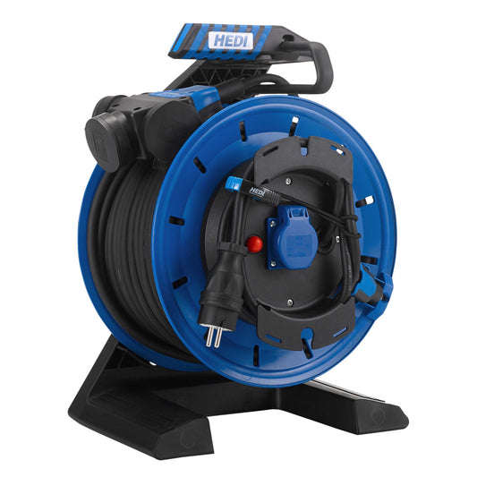 HEDI Vollkunststoff-Gerätekabeltrommel Generation 7 Champion IP54 | H07RN-F