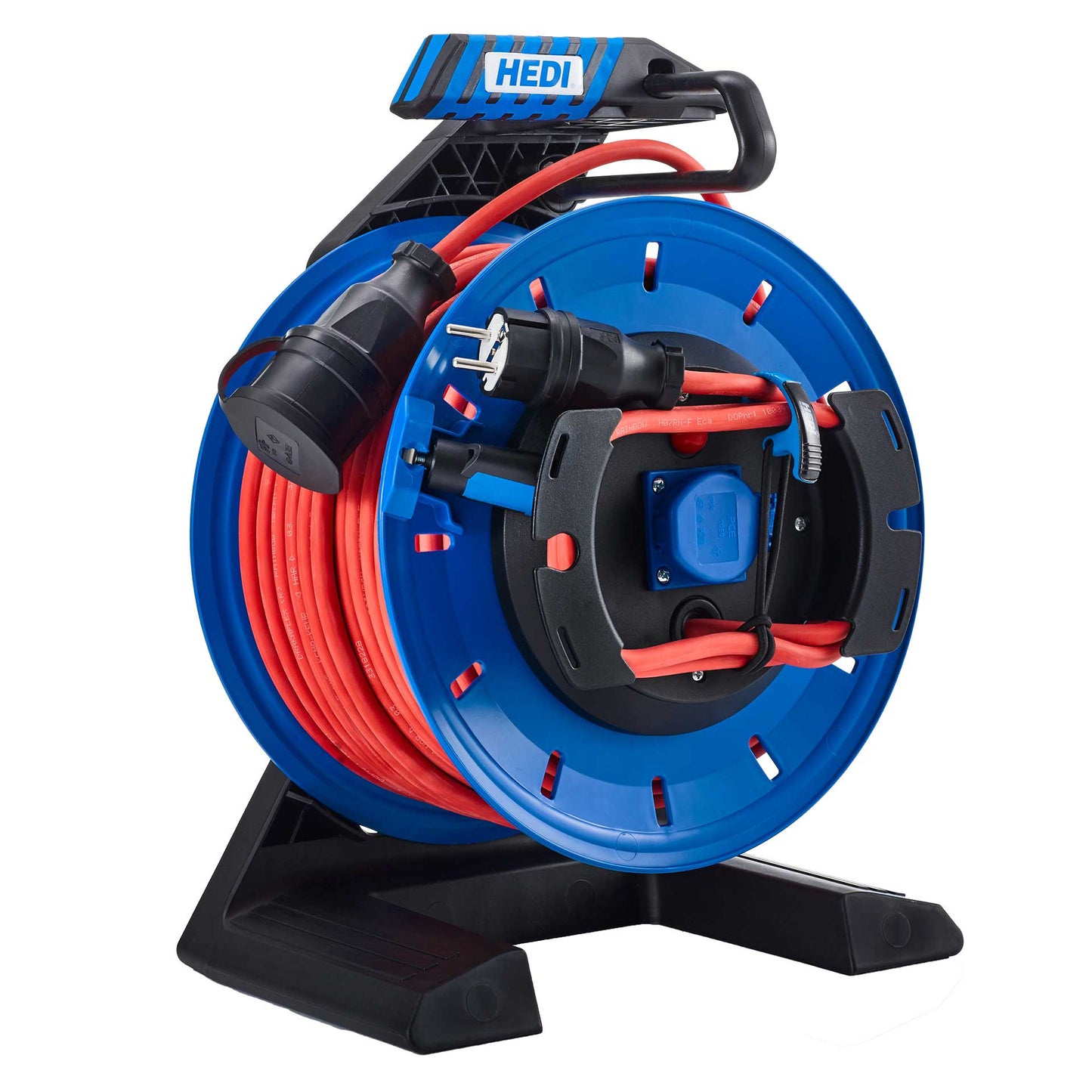 HEDI Vollkunststoff-Gerätekabeltrommel Gen. 7 Champion IP54 | H07RN-F