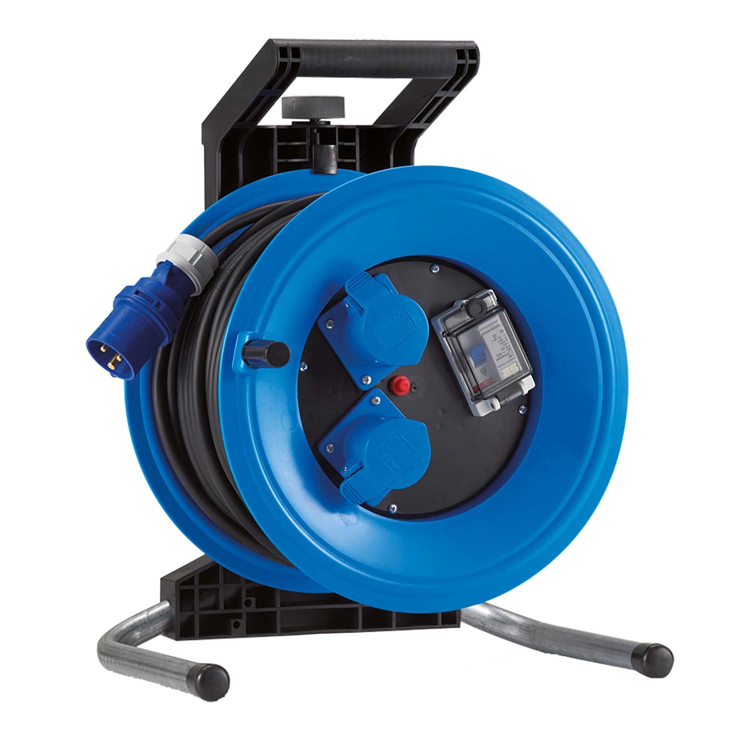 HEDI Kunststoff-Kabeltrommel Professional Plus mit CEE und FI | H07RN-F