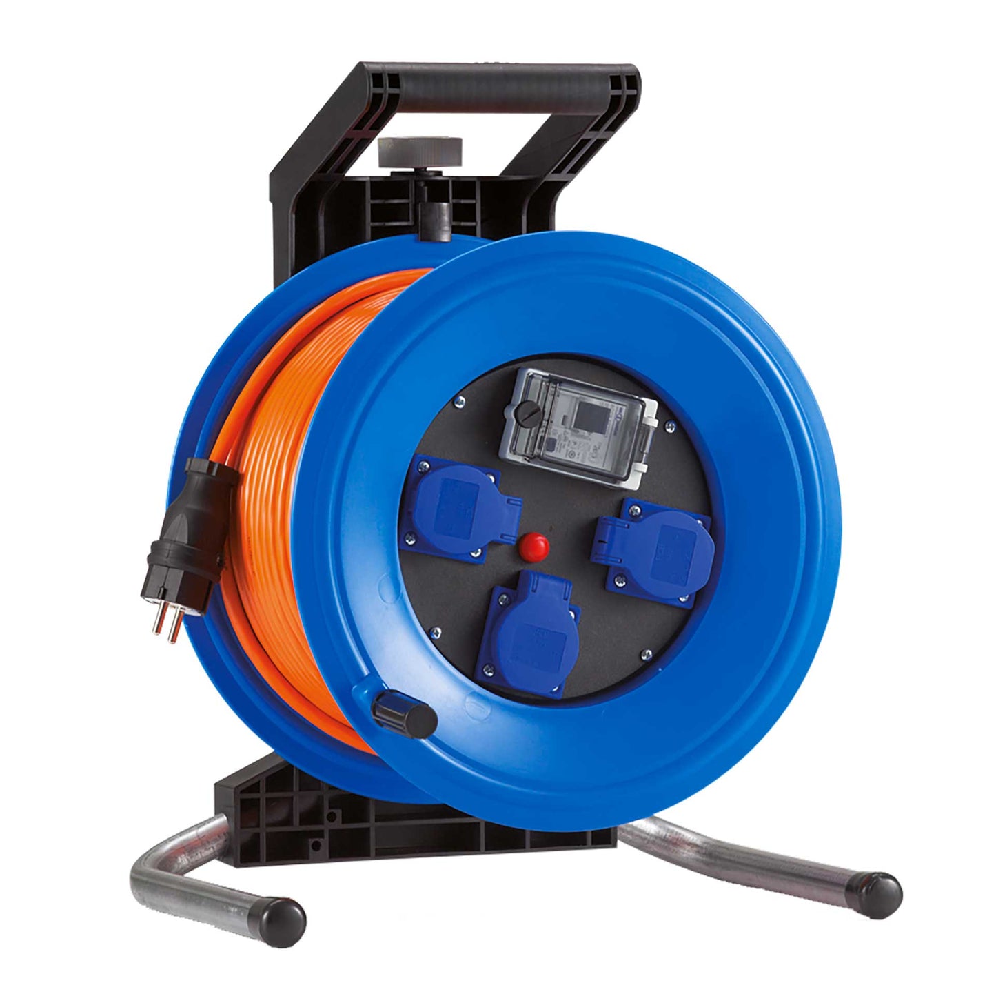 HEDI Kabeltrommel Professional Plus mit FI und IP44 | H07BQ-F