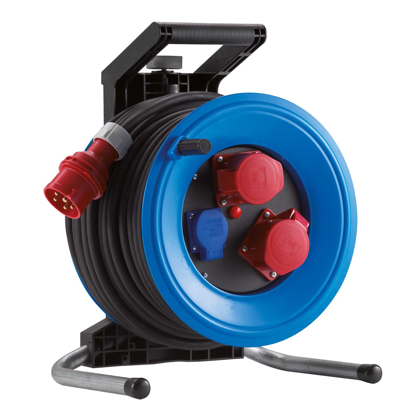 HEDI Kunststoff-Drehstromkabeltrommel Professional Plus IP44 | H07RN-F