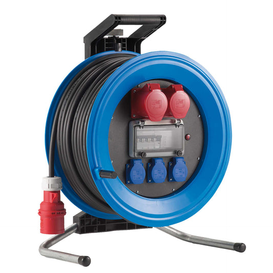 HEDI Kabeltrommel Professional Plus mit RCD & IP44 | H07RN-F