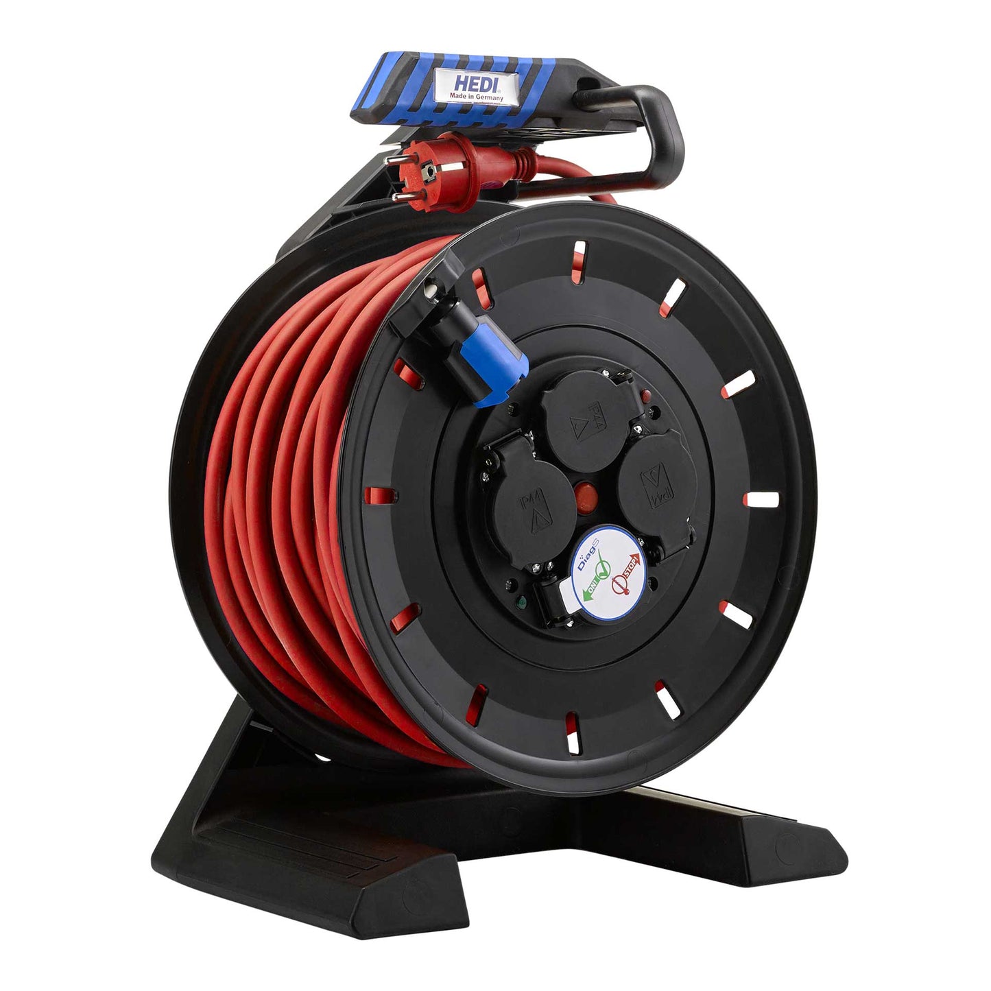 HEDI Vollkunststoff-Kabeltrommel Generation 7 Champion IP54 | H07RN-F