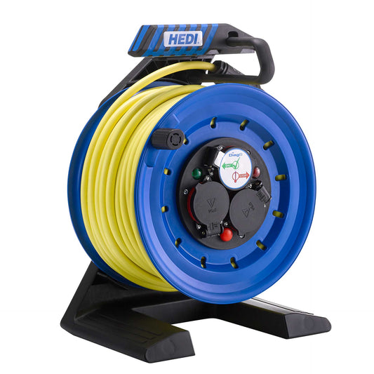 HEDI Vollkunststoff-Kabeltrommel Generation 7 Companion IP44 | AT-N07V3V3-F