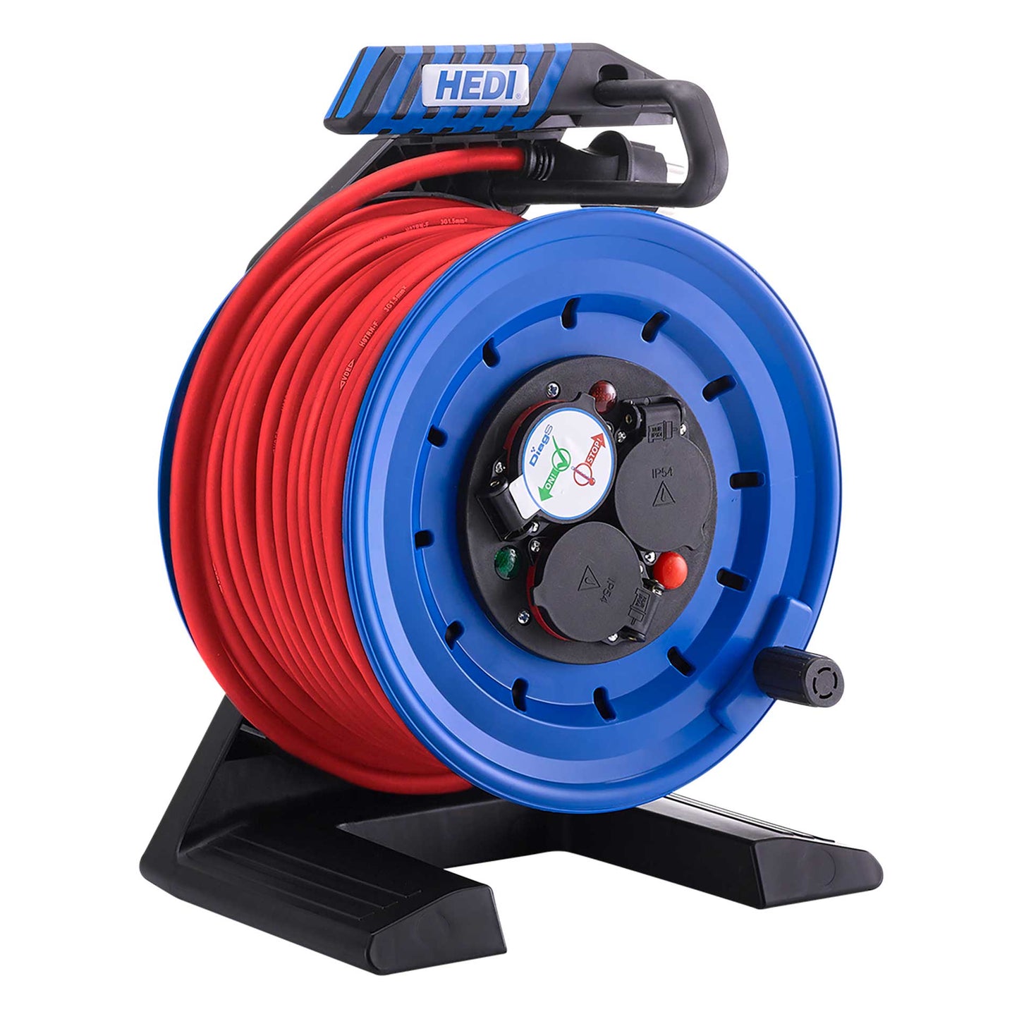HEDI Vollkunststoff-Kabeltrommel Generation 7 Companion IP44 | H07RN-F