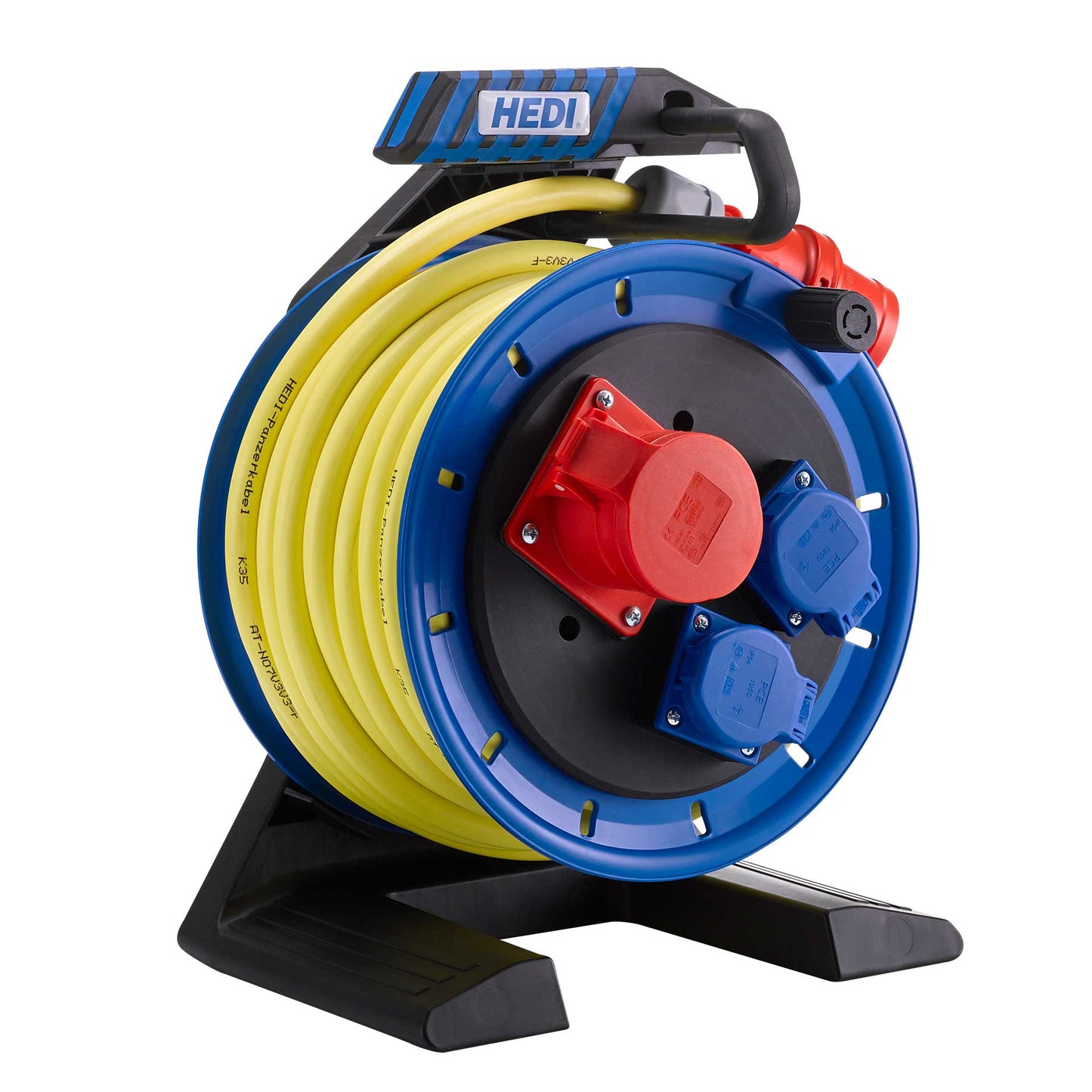 HEDI Vollkunststoff-Drehstromkabeltrommel Generation 7 Companion | H07RN-F