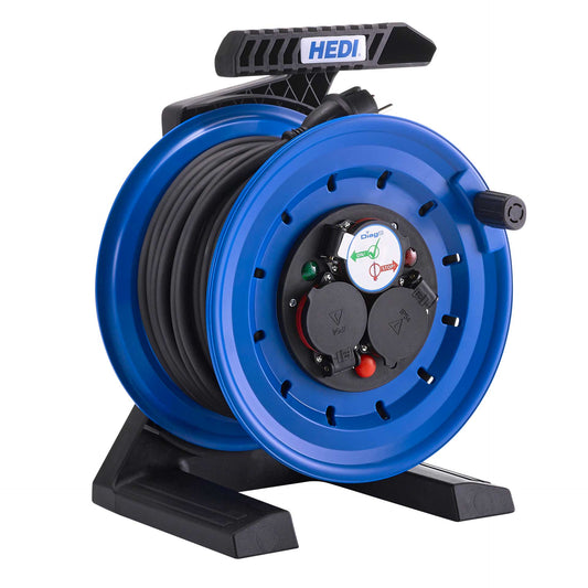HEDI Vollkunststoff-Kabeltrommel Generation 7 Coworker IP44 | H05RR-F