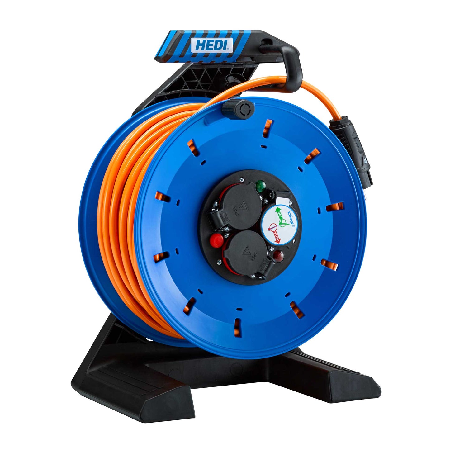 HEDI Vollkunststoff-Kabeltrommel Generation 7 Companion PLUS IP44 | H07RN-F