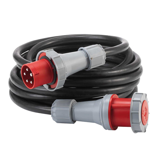 HEDI Drehstrom-Verlängerungsleitung mit CEE-Stecker und druckwasserdichte Kupplung | H07RN-F