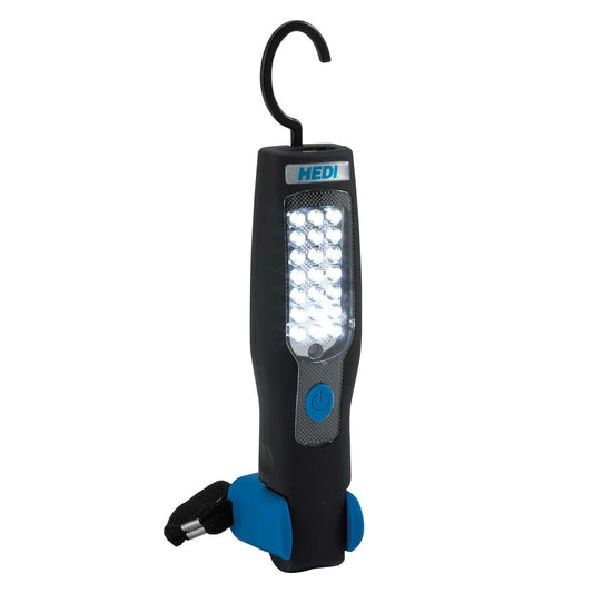 HEDI Akku-LED-Handleuchte Comfort – flexible Arbeitsleuchte