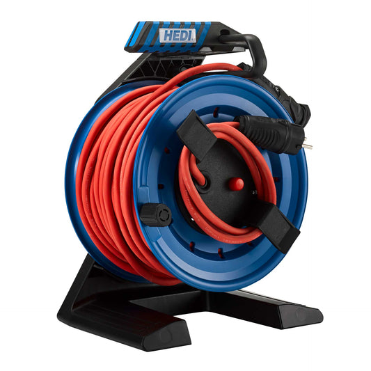 HEDI Vollkunststoff-Gerätekabeltrommel Generation 7 Companion | H07RN-F