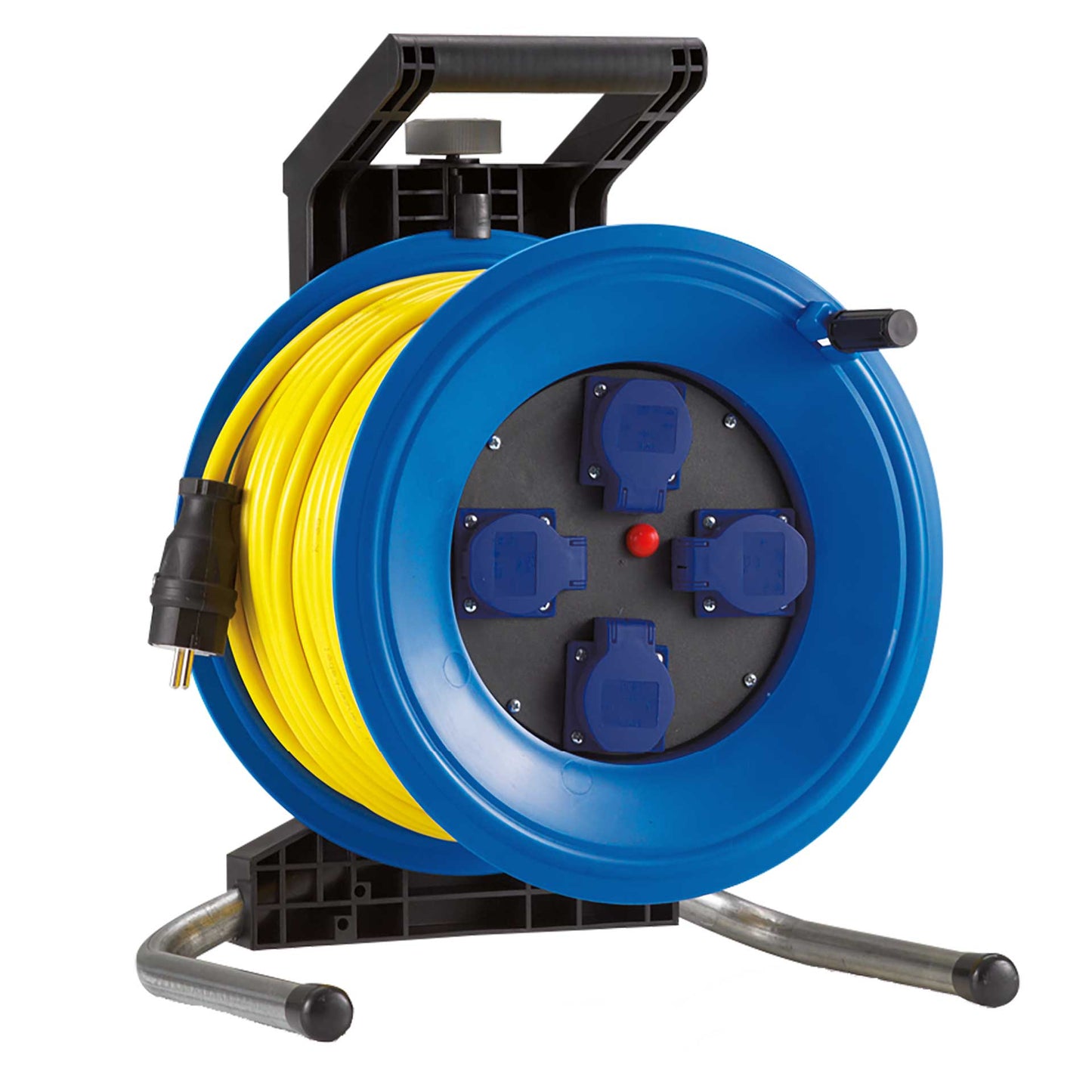 HEDI Kabeltrommel Professional Plus mit Panzerkabel | AT-N07V3V3-F