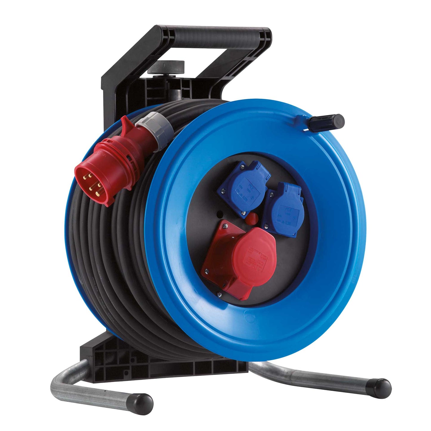 HEDI Kunststoff-Drehstromkabeltrommel Professional Plus | H07RN-F