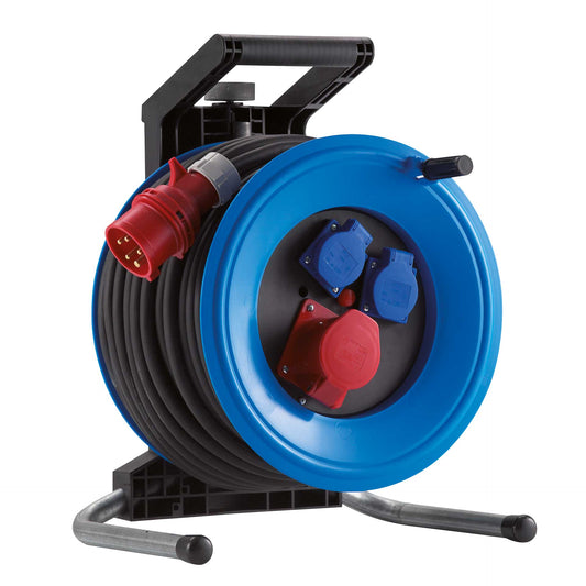 HEDI Kunststoff-Drehstromkabeltrommel Professional Plus | H07RN-F