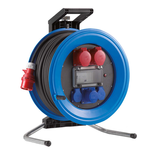 HEDI Kunststoff-Kabeltrommel Professional Plus Drehstrom IP44 | H07RN-F