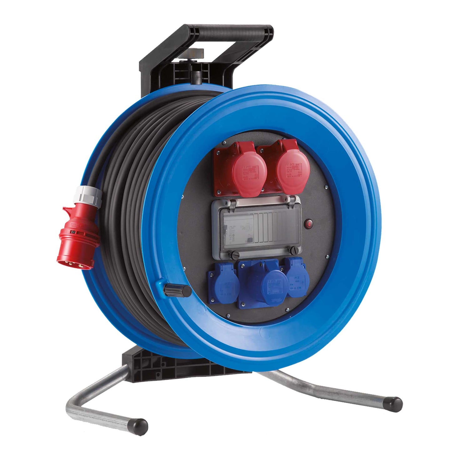 HEDI Kunststoff-Kabeltrommel Professional Plus Drehstrom IP44 | H07RN-F