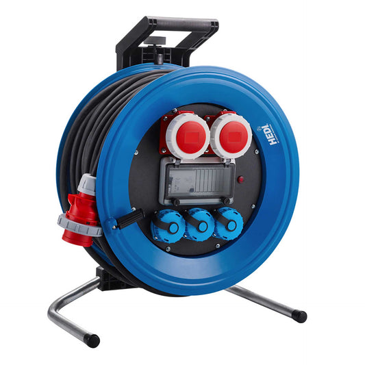 HEDI Professional Plus Kabeltrommel IP65 mit RCD | H07RN-F