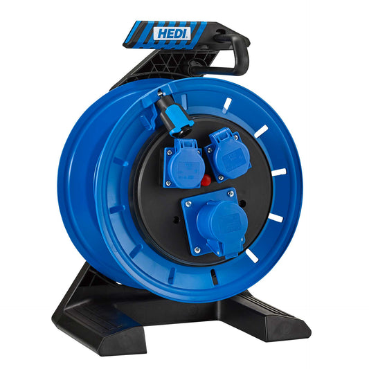 HEDI Vollkunststoff-Kabeltrommel Champion Generation 7, leer