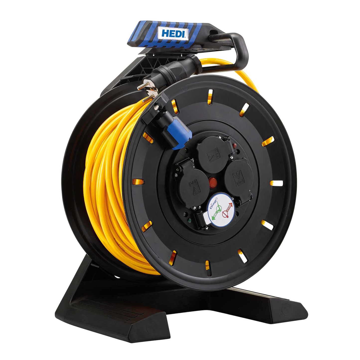HEDI Vollkunststoff-Kabeltrommel Generation 7 Champion IP54 | H07BQ-F
