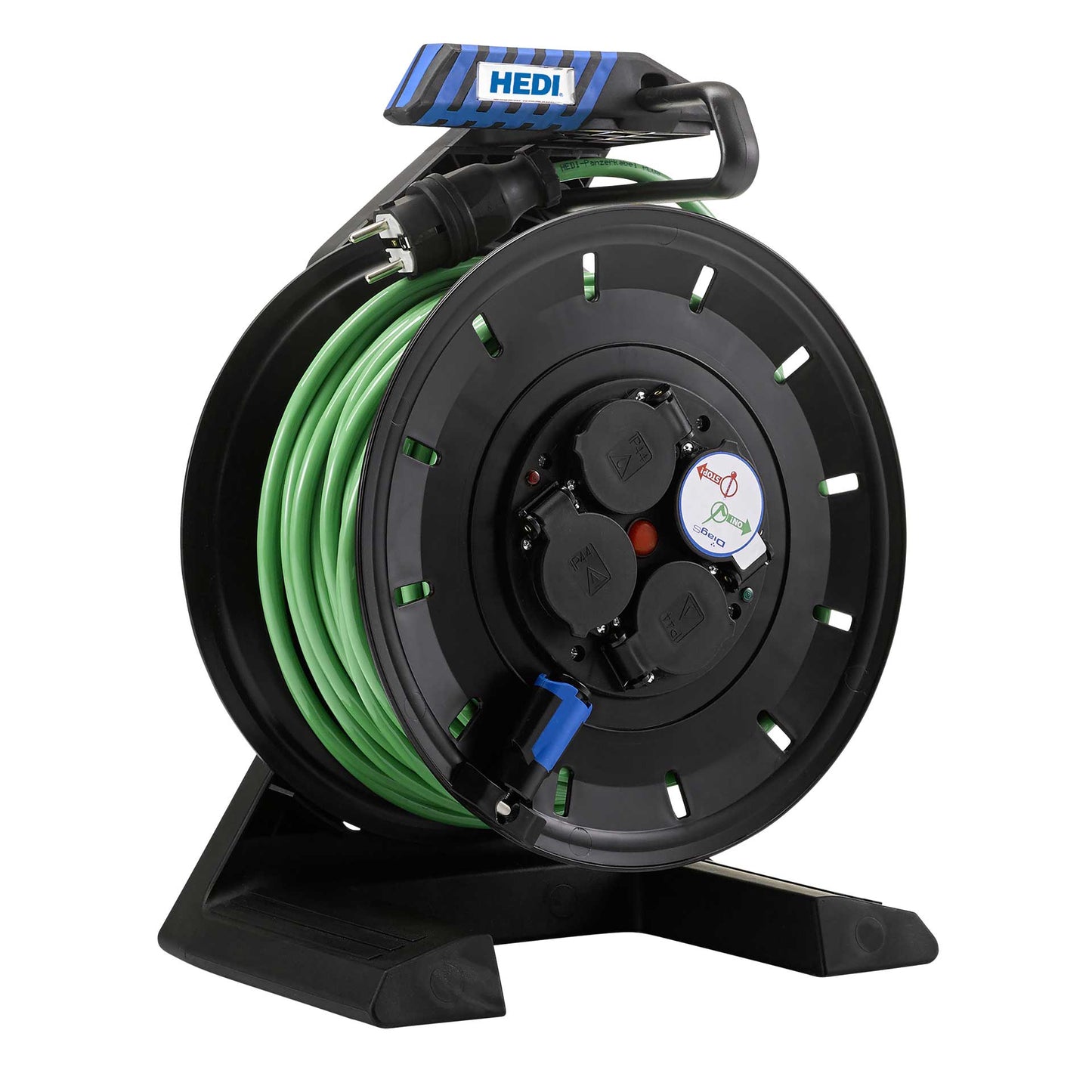HEDI Vollkunststoff-Kabeltrommel Generation 7 Champion IP54 | H07BQ-F
