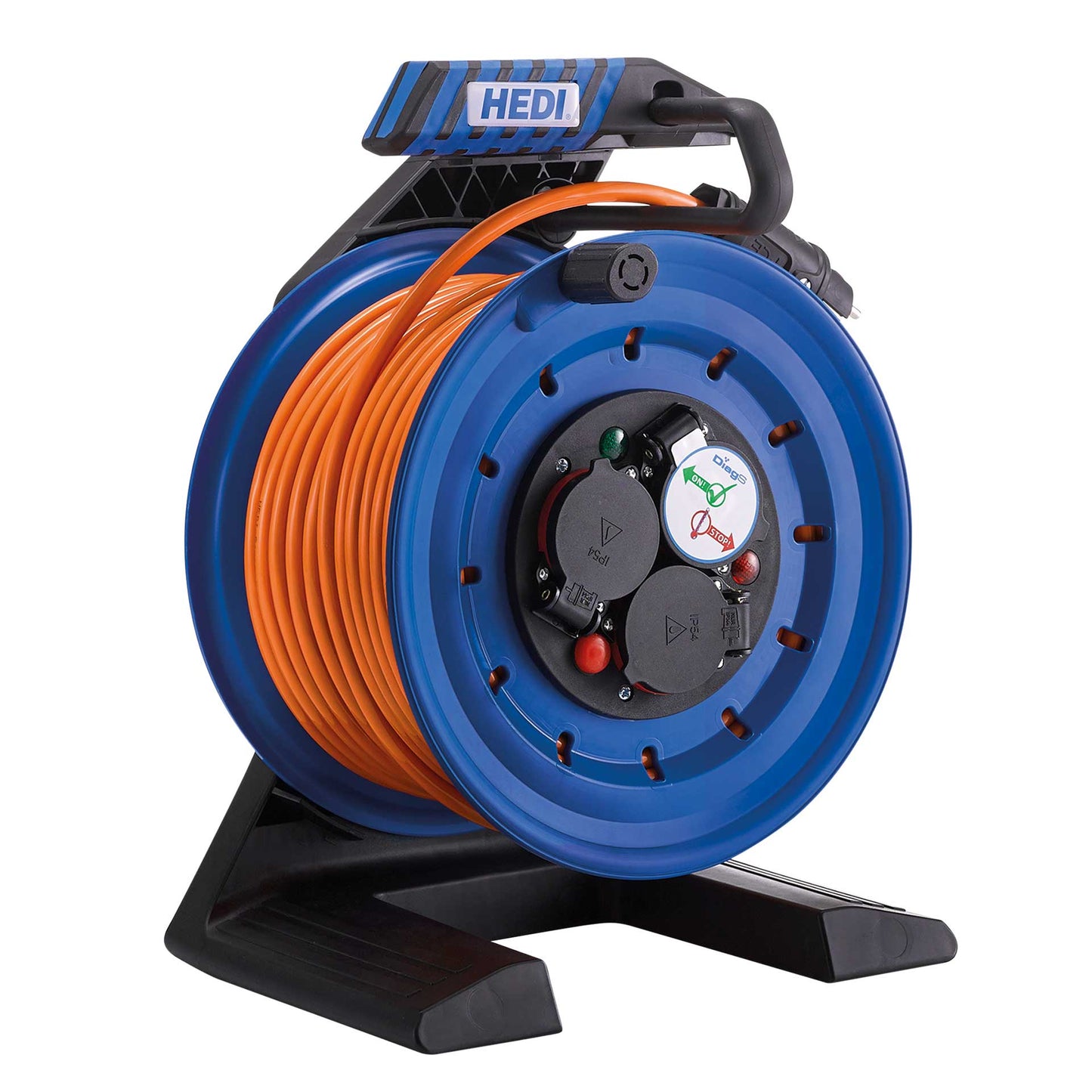 HEDI Vollkunststoff-Kabeltrommel Generation 7 Companion IP44 | H07BQ-F