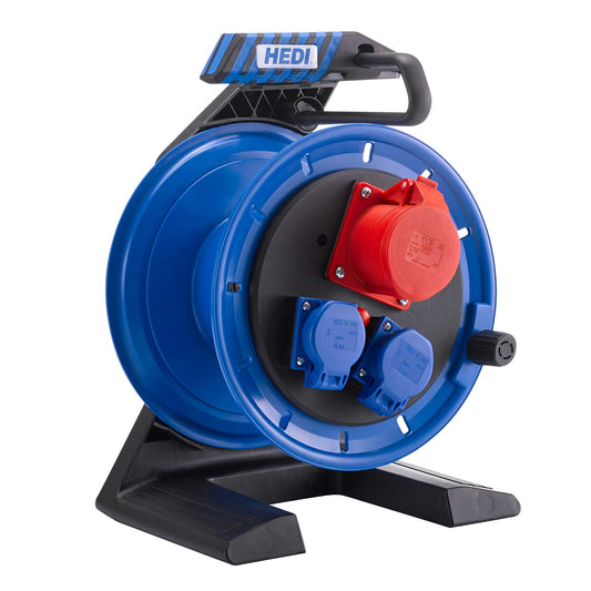 HEDI Drehstromkabeltrommel Generation 7 Companion aus Vollkunststoff