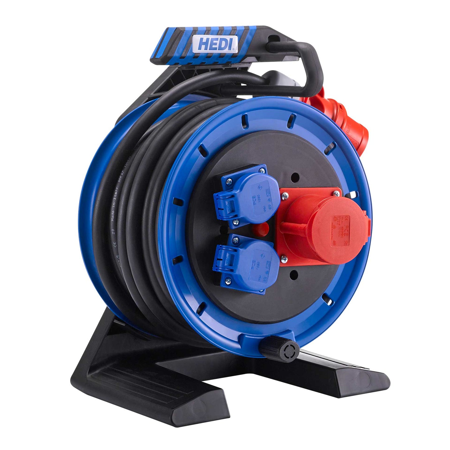 HEDI Vollkunststoff-Drehstromkabeltrommel Generation 7 Companion | H07RN-F