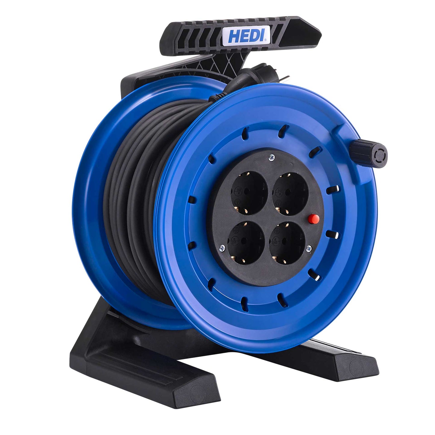HEDI Vollkunststoff-Kabeltrommel Generation 7 Coworker IP20 | H05VV-F