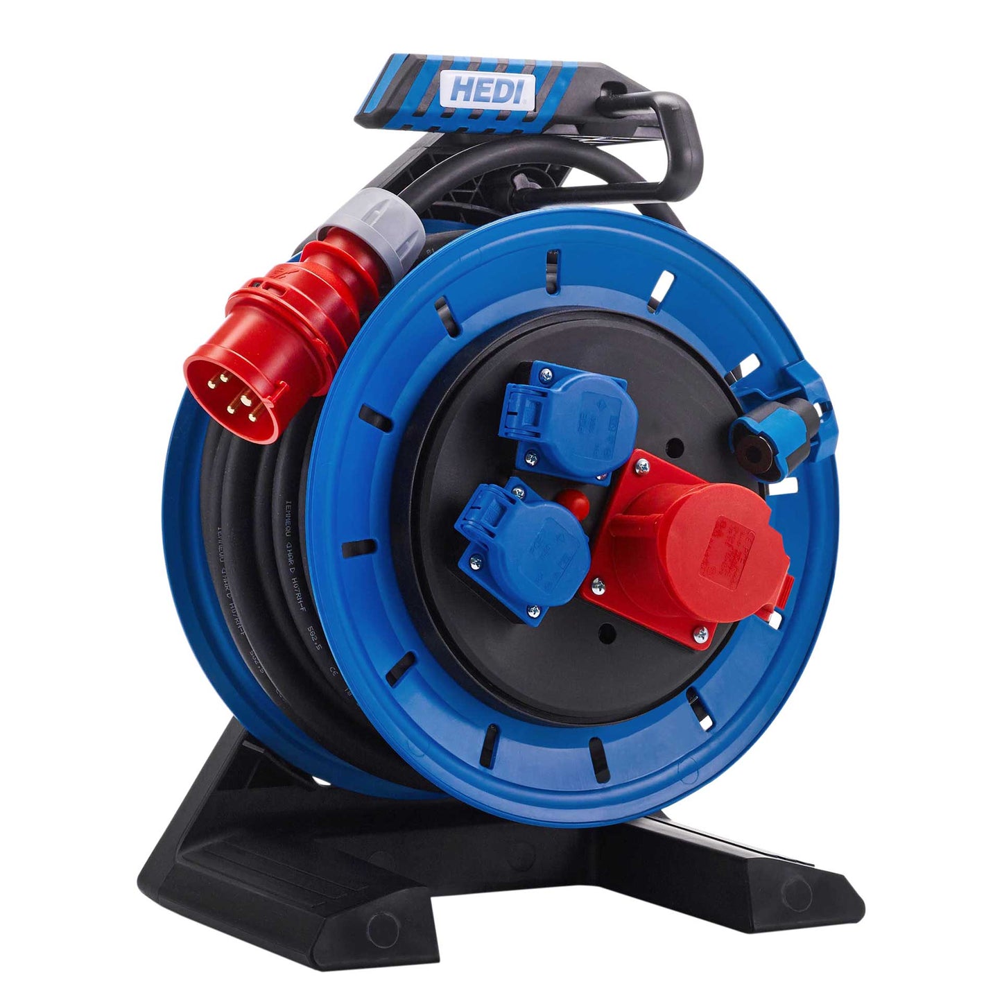 HEDI Vollkunststoff-Drehstromkabeltrommel Generation 7 Champion | H07RN-F