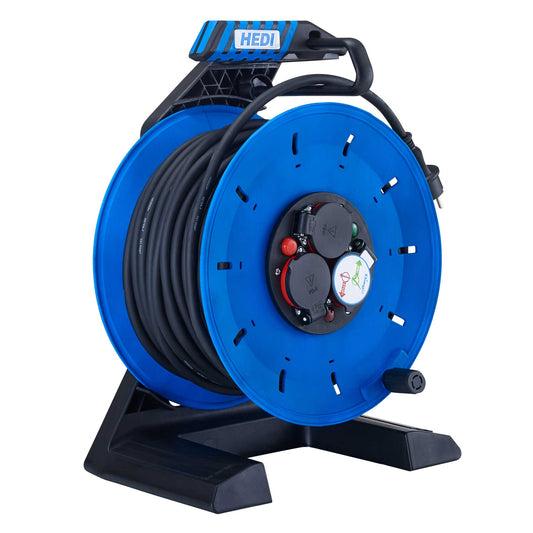 HEDI Vollkunststoff-Kabeltrommel Generation 7 Companion PLUS IP44 | H07RN-F