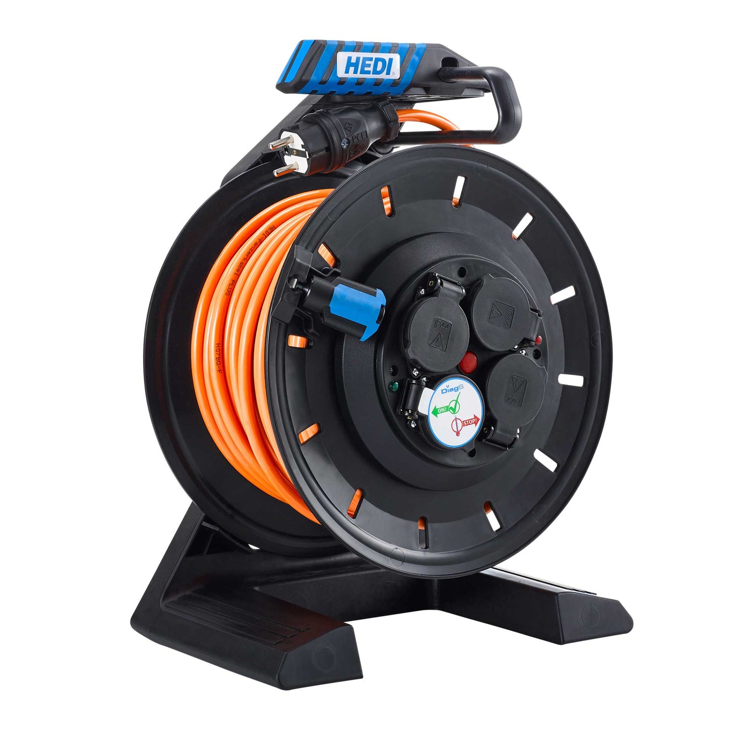 HEDI Vollkunststoff-Kabeltrommel Generation 7 Champion IP54 | H07BQ-F