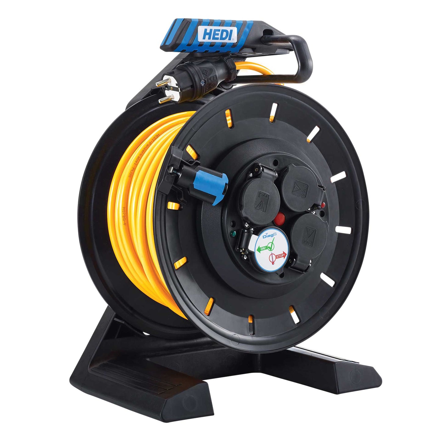 HEDI Vollkunststoff-Kabeltrommel Generation 7 Champion IP54 | H07BQ-F