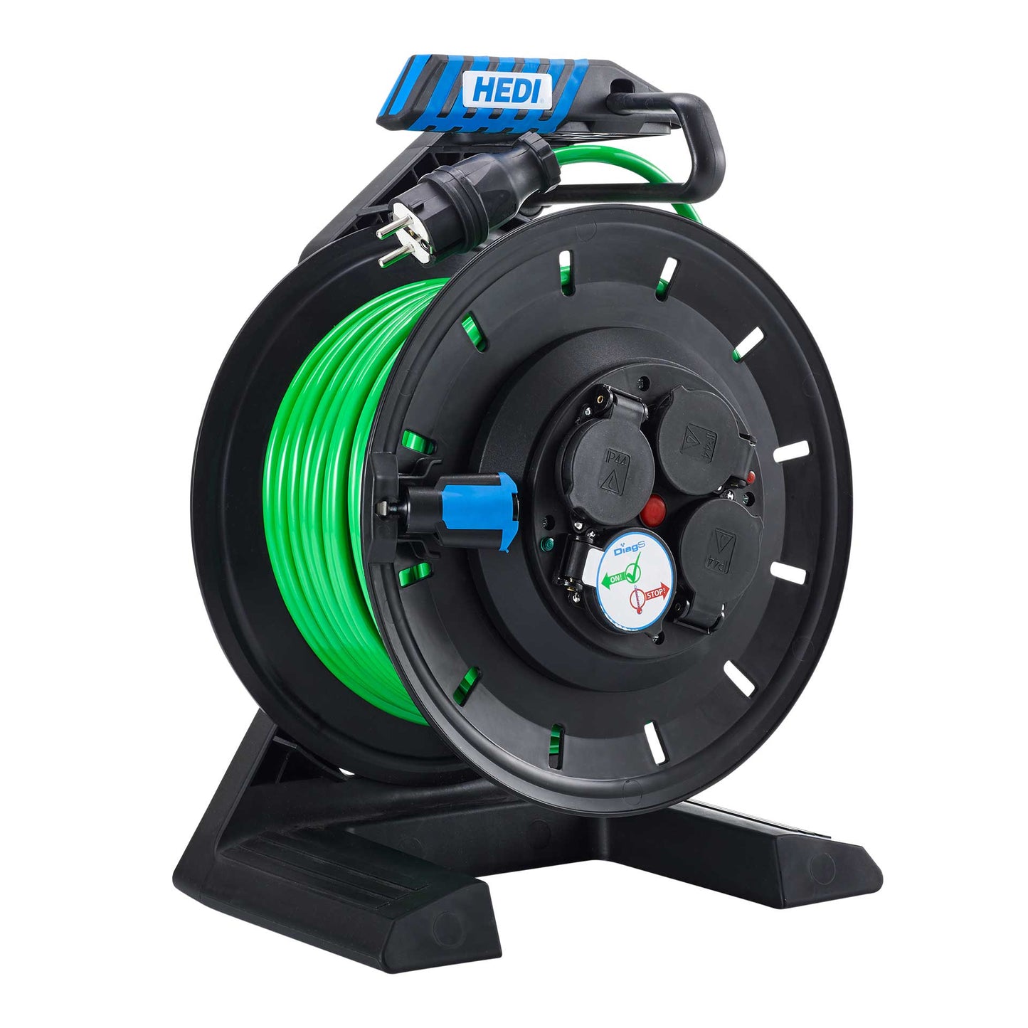 HEDI Vollkunststoff-Kabeltrommel Generation 7 Champion IP54 | H07BQ-F