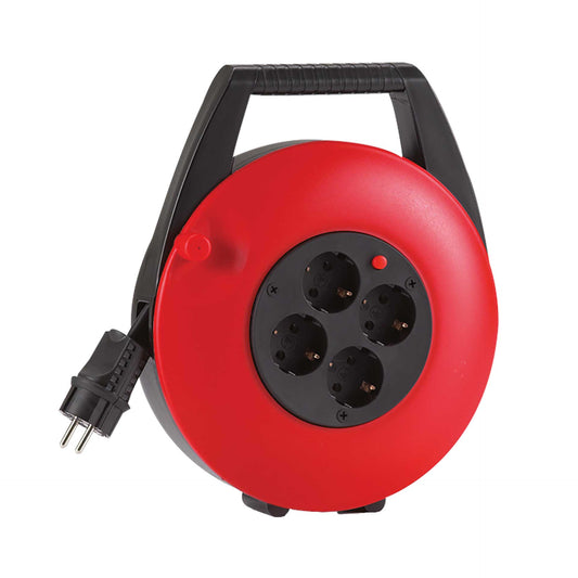 HEDI Kabelbox mit 4-fach Schutzkontakt und Thermoschutz | H05VV-F