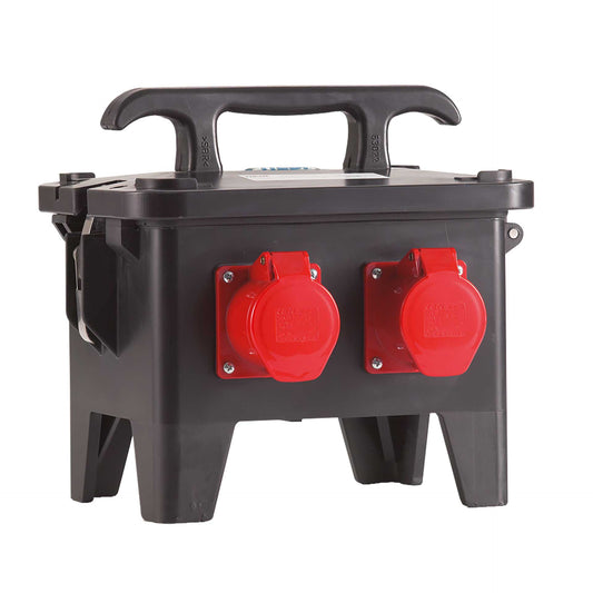 HEDI Steckdosenverteiler aus Vollgummi mit FI-Schutz |