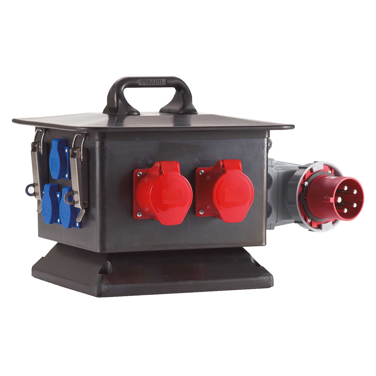 HEDI Steckdosenverteiler aus Vollgummi für Baustelle & Outdoor |