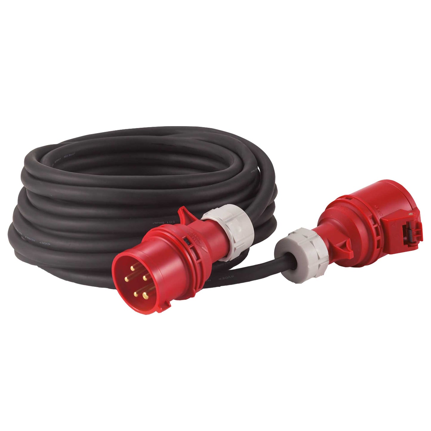 HEDI Drehstrom-Verlängerungsleitung mit CEE-Stecker und Kupplung | H07RN-F