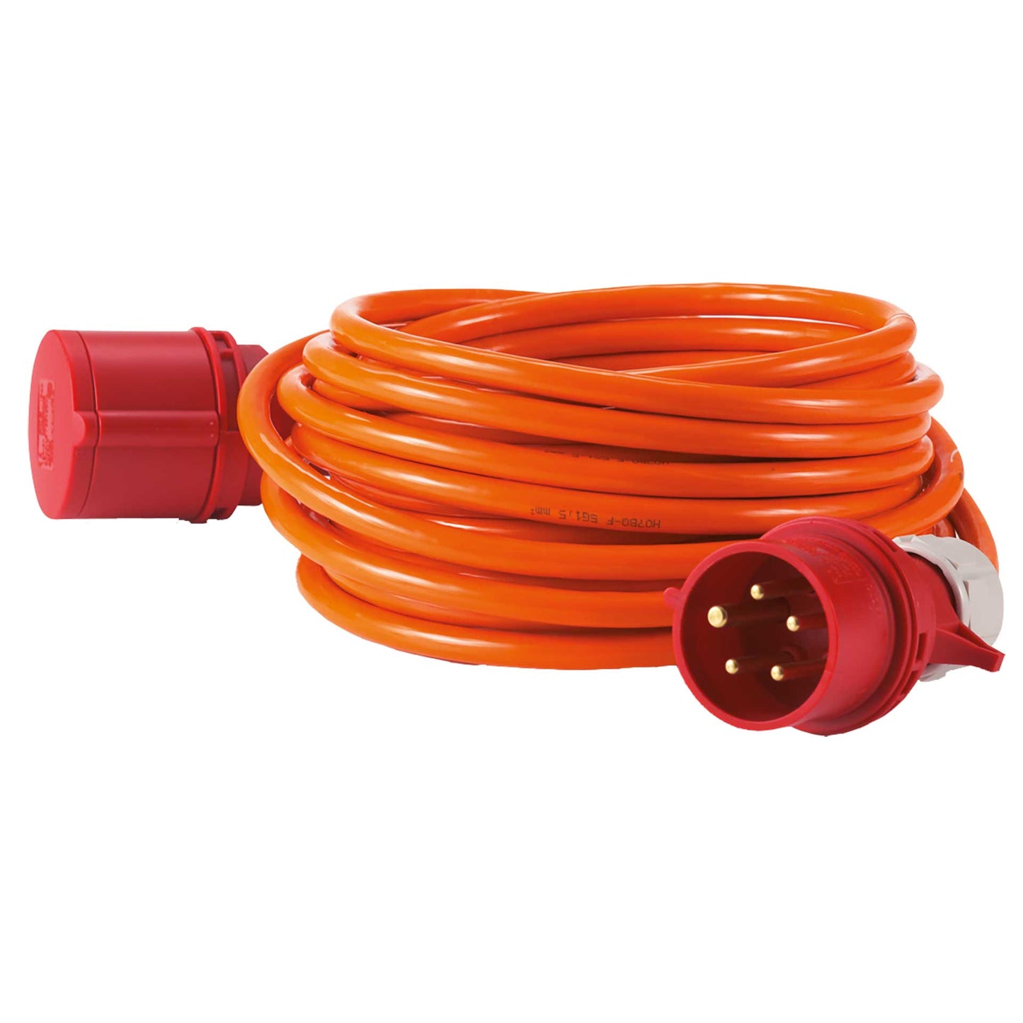 HEDI Drehstrom-Verlängerungsleitung mit CEE-Stecker und Kupplung | H07BQ-F